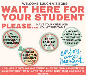 table sign